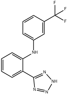 5-[2-[3-(Trifluoromethyl)anilino]phenyl]-1H-tetrazole