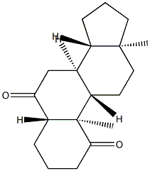 5α-Androstane-1,6-dione