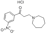 3-(hexahydro-1H-azepin-1-yl)-3'-nitropropiophenone hydrochloride