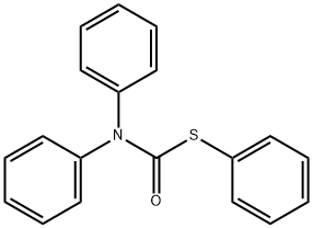 N,N-Diphenylthiocarbamic acid S-phenyl ester