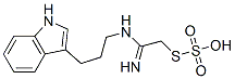 Thiosulfuric acid hydrogen S-[2-[3-(1H-indol-3-yl)propylamino]-2-iminoethyl] ester
