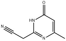 2-Pyrimidineacetonitrile, 1,6-dihydro-4-methyl-6-oxo- (8CI)