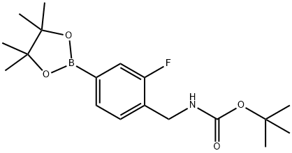 4-(N-Boc-aminomethyl)-3-fluorobenzeneboronic acid pinacol ester