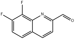 2-Quinolinecarboxaldehyde, 7,8-difluoro-