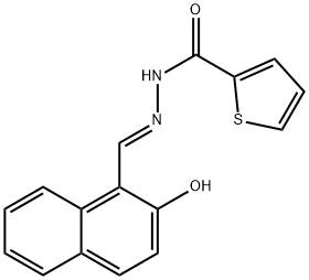 N'-[(2-hydroxy-1-naphthyl)methylene]-2-thiophenecarbohydrazide