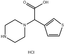 PIPERAZIN-1-YL(THIOPHEN-3-YL)ACETIC ACID DIHYDROCHLORIDE