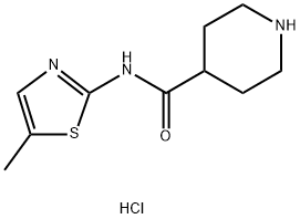 N-(5-METHYL-1,3-THIAZOL-2-YL)PIPERIDINE-4-CARBOXAMIDE HYDROCHLORIDE