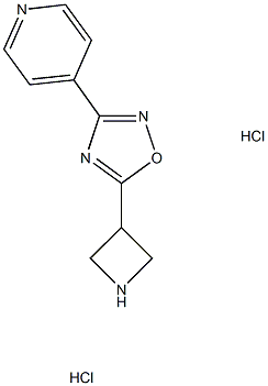 4-(5-AZETIDIN-3-YL-1,2,4-OXADIAZOL-3-YL)PYRIDINE DIHYDROCHLORIDE