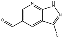 3-CHLORO-1H-PYRAZOLO[3,4-B]PYRIDINE-5-CARBALDEHYDE