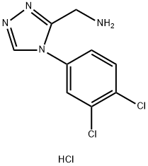 {[4-(3,4-DICHLOROPHENYL)-4H-1,2,4-TRIAZOL-3-YL]METHYL}AMINE HYDROCHLORIDE