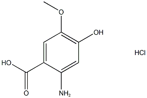 2-amino-4-hydroxy-5-methoxybenzoic acid hydrochloride