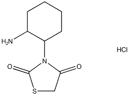 3-(2-AMINOCYCLOHEXYL)-1,3-THIAZOLIDINE-2,4-DIONE HYDROCHLORIDE