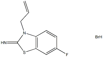 3-ALLYL-6-FLUOROBENZO[D]THIAZOL-2(3H)-IMINE HYDROBROMIDE