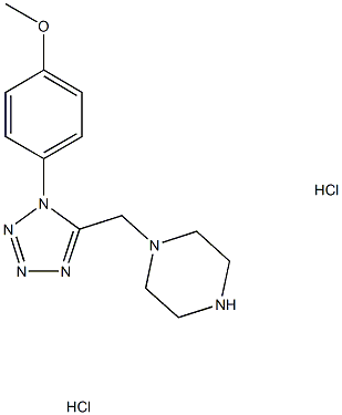 1-{[1-(4-METHOXYPHENYL)-1H-TETRAZOL-5-YL]METHYL}PIPERAZINE DIHYDROCHLORIDE