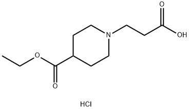 3-[4-(ETHOXYCARBONYL)PIPERIDIN-1-YL]PROPANOIC ACID HYDROCHLORIDE
