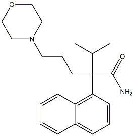 α-Isopropyl-α-(3-morpholinopropyl)-1-naphthaleneacetamide