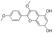 3-methoxy-2-(4-methoxyphenyl)-7H-chromene-5,7-diol