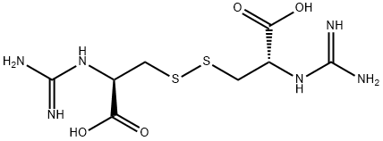 3-[2-carboxy-2-(diaminomethylideneamino)ethyl]disulfanyl-2-(diaminomet hylideneamino)propanoic acid