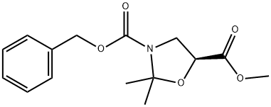 (S)-3-苯甲基 5-甲基 2,2-二甲基噁唑烷-3,5-二甲酸基酯