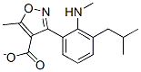 2'-(N-methylamino)-2-methylpropyl-5-methyl-3-phenylisoxazole-4-carboxylate