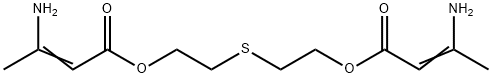 双(3-氨基2-丁烯酸)硫二甘醇酯
