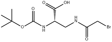 (S)-3-(2-溴乙酰胺)-2-((叔丁氧基羰基)氨基)丙酸