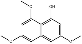 1-Naphthalenol, 3,6,8-trimethoxy-