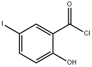 2-hydroxy-5-iodobenzoyl chloride