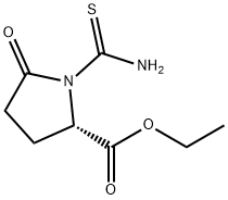 Proline,  5-oxo-1-(thiocarbamoyl)-,  ethyl  ester  (8CI)