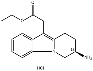 ethyl(R)-2-(7-amino-6,7,8,9-tetrahydropyrido[1,2-a]indol-10-yl)acetatehydrochloride