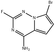 7-BROMO-2-FLUOROPYRROLO[2,1-F][1,2,4]TRIAZIN-4-AMINE