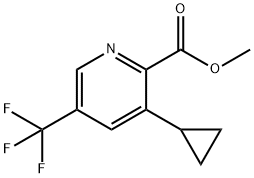 2-Cyclopropyl-4-trifluoromethylbenzoic acid methyl ester