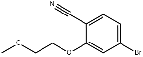 4-bromo-2-(2-methoxyethoxy)benzonitrile