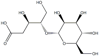 2-deoxy-4-O-mannopyranosyl-erythro-pentonic acid