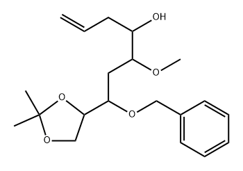D-altro-Non-1-enitol, 1,2,3,6-tetradeoxy-5-O-methyl-8,9-O-(1-methylethylidene)-7-O-(phenylmethyl)-