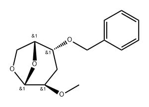 .beta.-D-xylo-Hexopyranose, 1,6-anhydro-3-deoxy-2-O-methyl-4-O-(phenylmethyl)-