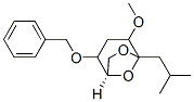 6,8-Dioxabicyclo3.2.1octane, 4-methoxy-5-(2-methylpropyl)-2-(phenylmethoxy)-, 1R-(exo,exo)-