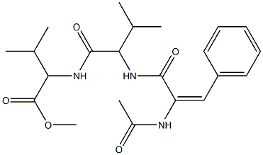 N-acetyldehydrophenylalanyl-valyl-valine methyl ester