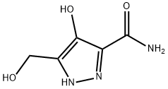 1H-Pyrazole-3-carboxamide, 4-hydroxy-5-(hydroxymethyl)- (9CI)