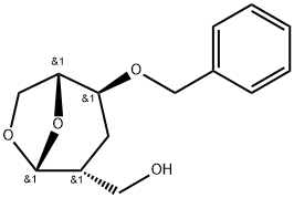 .beta.-D-arabino-Hexopyranose, 1,6-anhydro-2,3-dideoxy-2-(hydroxymethyl)-4-O-(phenylmethyl)-
