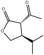 2(3H)-Furanone, 3-acetyldihydro-4-(1-methylethyl)-, trans- (9CI)