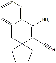 1-amino-3,4-dihydrospiro[naphthalene-3,1'-cyclopentane]-2-carbonitrile