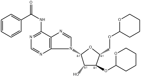 BENZAMIDE,N[9-[3,5-BIS-O-(TETRAHYDRO-2H-PYRAN-2-YL)-Β-D-