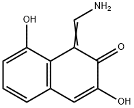 2(1H)-Naphthalenone, 1-(aminomethylene)-3,8-dihydroxy- (9CI)