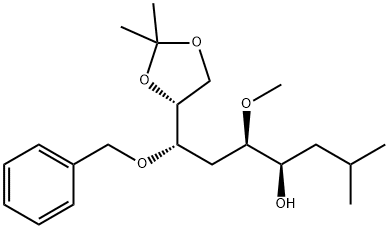 D-altro-Nonitol, 1,2,3,6-tetradeoxy-2-methyl-5-O-methyl-8,9-O-(1-methylethylidene)-7-O-(phenylmethyl)-