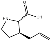 L-Proline, 3-(2-propenyl)-, trans- (9CI)
