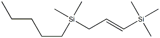 1-Trimethylsilyl-3-(dimethyl-n-pentylsilyl)propene