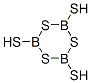 2,4,6-tris-sulfanyl-1,3,5,2,4,6-trithiatriborinane