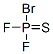 Bromodifluorophosphine sulfide
