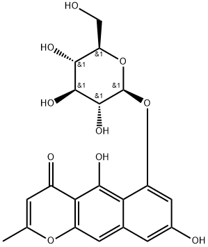 4H-Naphtho[2,3-b]pyran-4-one, 6-(β-D-glucopyranosyloxy)-5,8-dihydroxy-2-methyl-